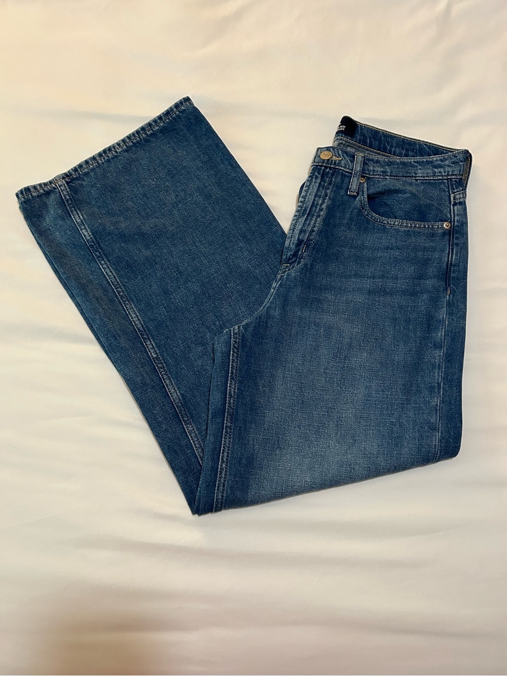 GAP - Wide Leg Dark Blue Denim Jeans